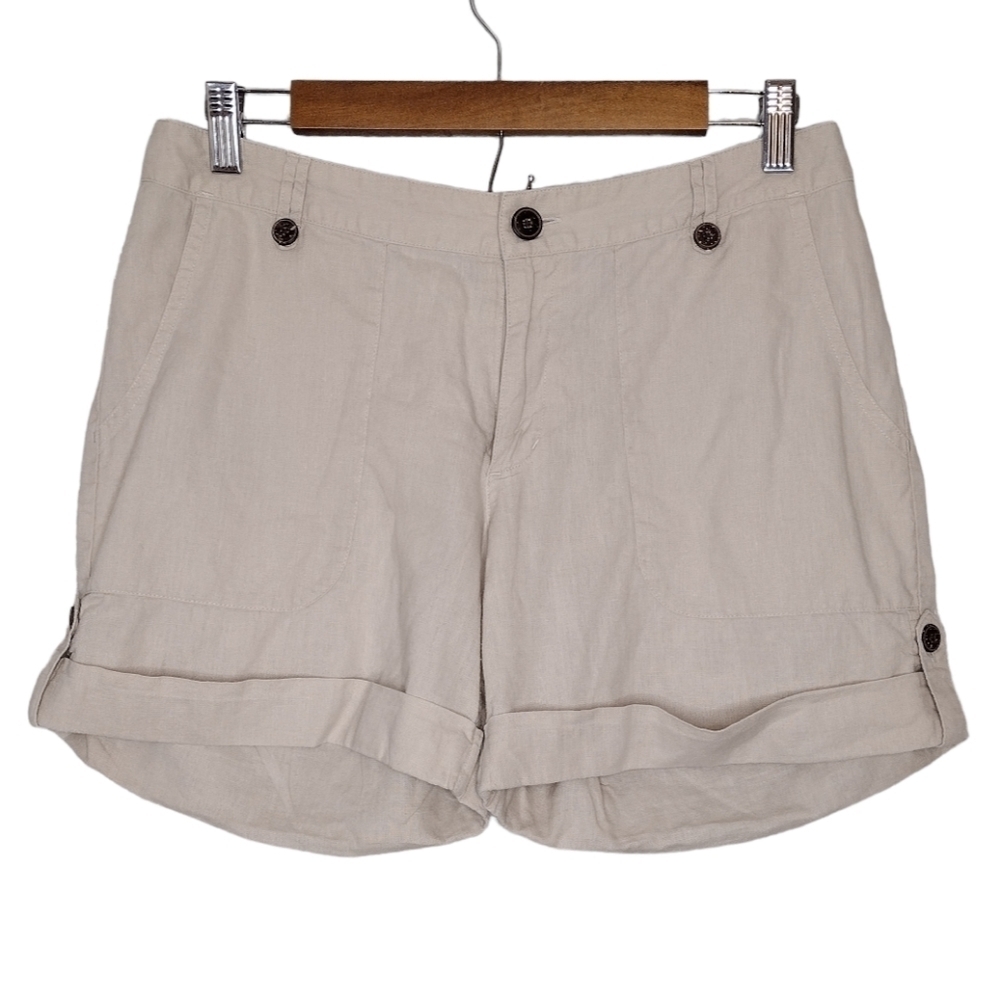 Patagonia Worn Wear Women's Island Hemp Organic Cotton Mid Rise Shorts Size 6